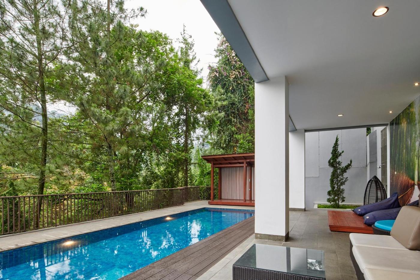 Narwastu Hill View Villa 6 Bedrooms With A Private Swimming Pool Bandung Zewnętrze zdjęcie