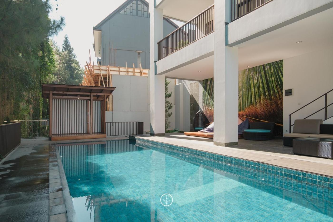 Narwastu Hill View Villa 6 Bedrooms With A Private Swimming Pool Bandung Zewnętrze zdjęcie